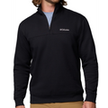 Black pullover with Columbia logo on a white background