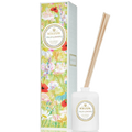 Voluspa Wild Flowers diffuser with floral packaging on a white background