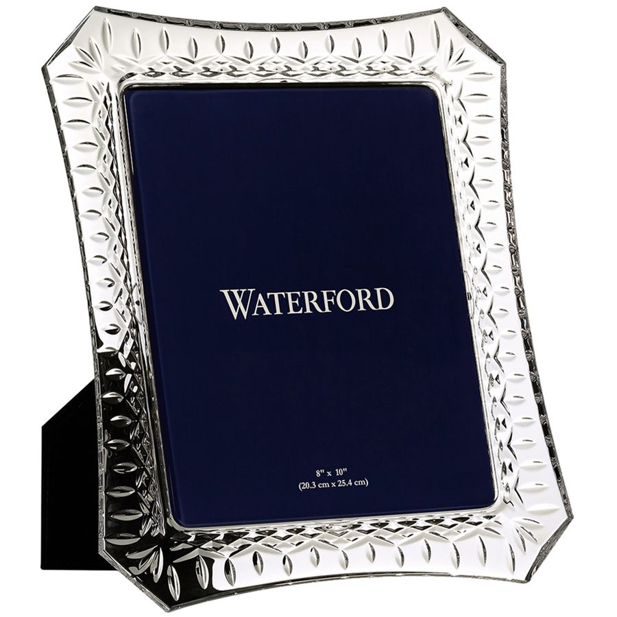 Angled view of Waterford Lismore 5 x 7 Frame.