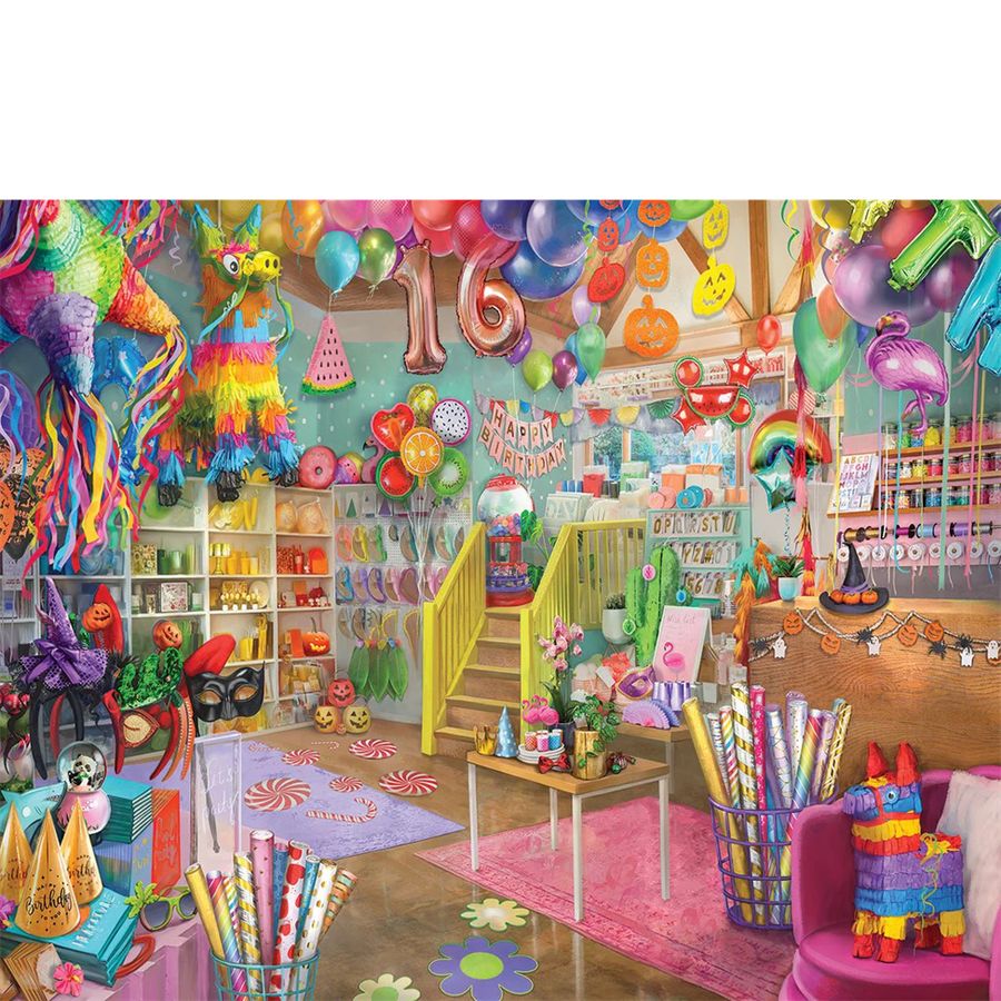 WHITE MOUNTAIN 1,000 PC Puzzle - Party Store