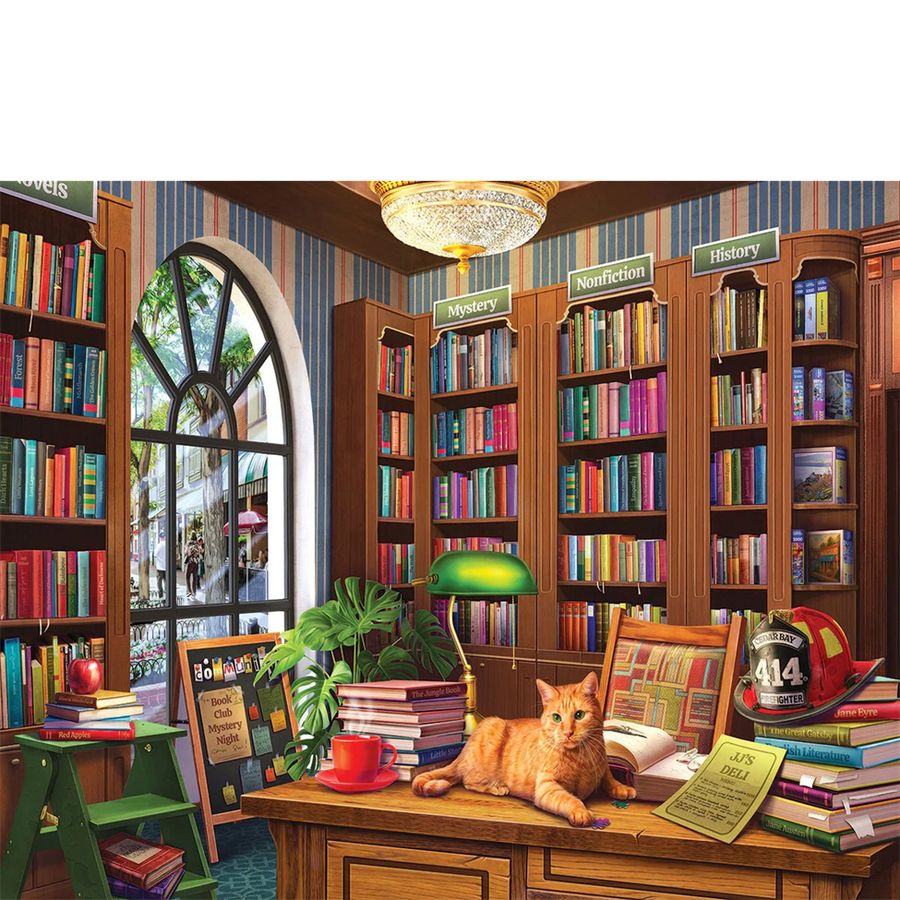 WHITE MOUNTAIN 1,000 PC Puzzle - Public Library