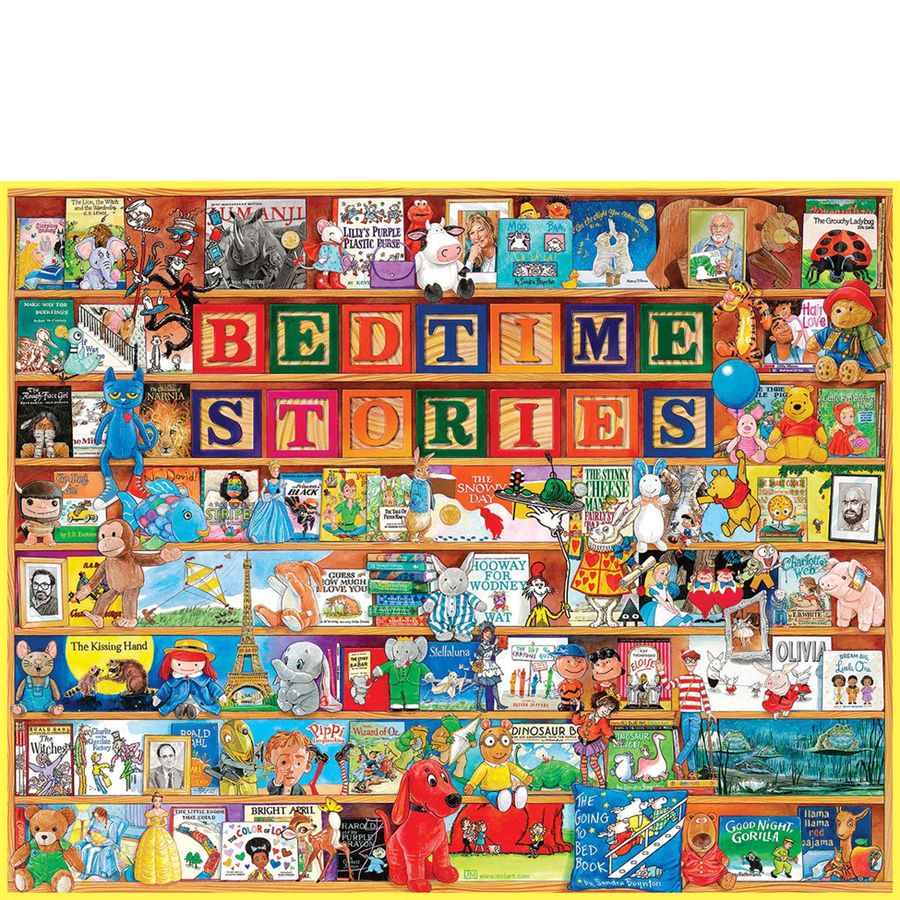 WHITE MOUNTAIN 1,000 PC Puzzle - Bedtime Stories