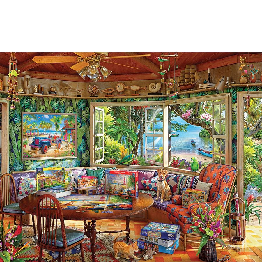 WHITE MOUNTAIN 1,000 PC Puzzle - Puzzler's Paradise